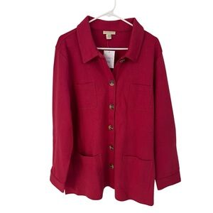 Appleseed’s Women’s XL Knit Jacket (New)